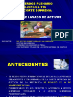 Acuerdos Plenarios Lavado de Activos