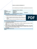 Tarea Sesión Aprendizaje 03 - Arq (Miercoles) 2020-10 PDF