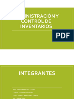 Administracion de Inventario