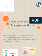 Clase Ciudadania Autoestima