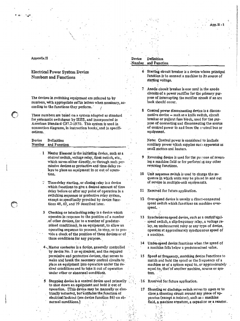 ANSI - IEC Relay Sembols | PDF | Relay | Switch