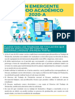 Plan Emergente Estudiantes - 2020.a