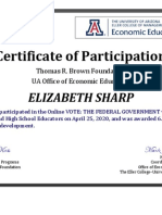 Certificate VOTE 4-25-20 ESHARP PDF