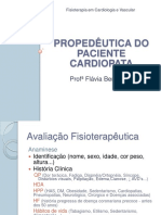 Fisio em Cardio - Aula 1 - Propedêutica Cardiológica