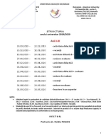 2019 2020 Structura - An - Licenta DR PDF