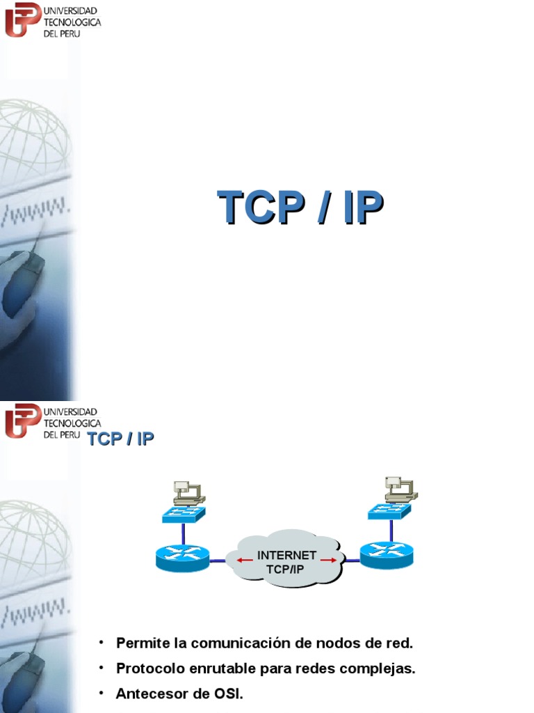 Guía Completa de TCP/IP para Redes | PDF | Dirección IP | Protocolos de ...