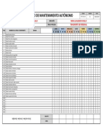 FMA-Formato de Mantenimiento Autónomo PDF