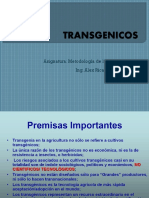 TRANSGENICOS presentacion