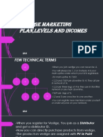 VESTIGE MARKETING PLAN, LEVELS AND INCOMES (Autosaved) PDF