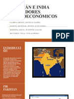 Pakistán e India Indicadores Macroeconómicos