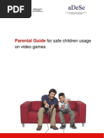 Parental Guide For Safe Children Usage On Video Games. by INTECO