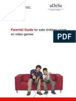 Parental Guide For Safe Children Usage On Video Games. by INTECO