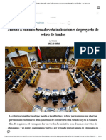 Minuto A Minuto - Senado Vota Indicaciones de Proyecto de Retiro de Fondos - La Tercera PDF