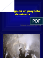 Riesgos en un proyecto Minero