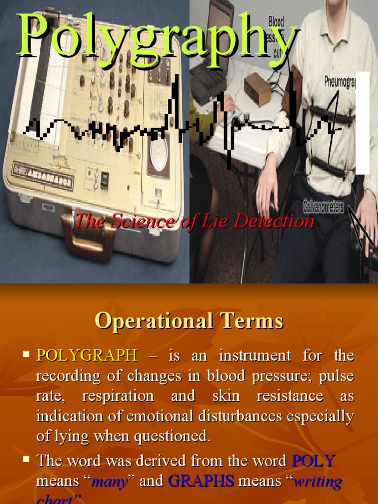 Understanding Polygraph Components | PDF | Lie | Polygraph