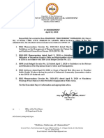 454 Indorsement Re Various Issuances in Relation To COVID-19