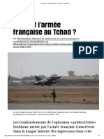 Que Fait L'armée Française Au Tchad - Libération