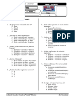 Educación inicial, primaria y secundaria - Examen trimestral de Comunicación 4to grado