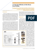 Operational Review of The First Wireline in Situ Stress Test in Scientific Ocean Drilling