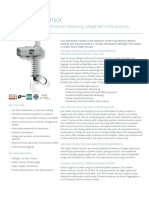 Aclara Power Sensor: First Battery-Free Smart Grid Sensor Measuring Voltage With 0.5% Accuracy