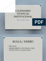 Calendario Vivencial Institucional