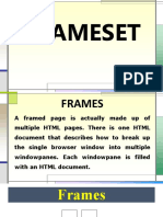 HTML FrameSet