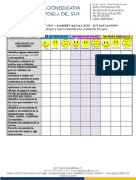 Rubrica de Preescolar