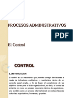 Clase 12 - Procesos Administrativos (El Control)