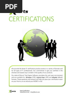 Xcerts Certifications