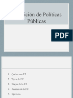 Definicion de Politica Publica