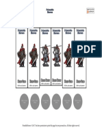 PrintableHeroes Human Knight Guards 01 Free PDF