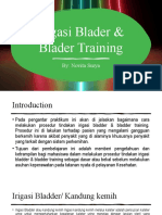 Irigasi Bladder & Bladder Training