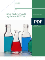 UK REACH Brexit and Chemicals Regulation PDF