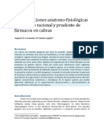 Consideraciones Antomo-Fisiologicas para El Uso Racional y Prudente de Farmacos en Cabras PDF