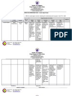 Department of Education: Bariw Nhs Workweek Plan - Senior High School