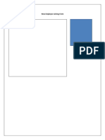 New Employee Joining Form