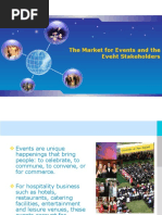 The Market For Events and The Event Stakeholders