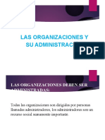 Las Organizaciones y Su Administración