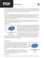 The Concise Guide To Proxies: Some Application Delivery Controllers