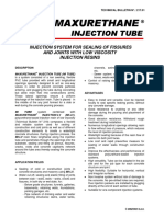 Maxurethane Injection Tube Eng