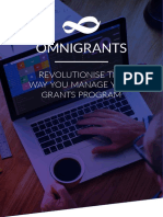 Omnigrants: Revolutionise The Way You Manage Your Grants Program