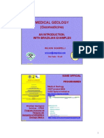 Medical Geology (Geomedicine:) An Introduction, With Brazilian Examples