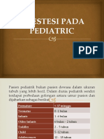 Anestesi Pada Pediatric