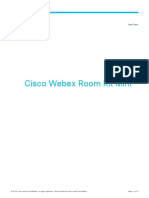 Cisco Webex Room Kit Mini: Data Sheet