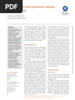 Chronic Obstructive Pulmonary Disease and Anaesthesia: Andrew Lumb Mbbs Frca Claire Biercamp MBCHB Frca