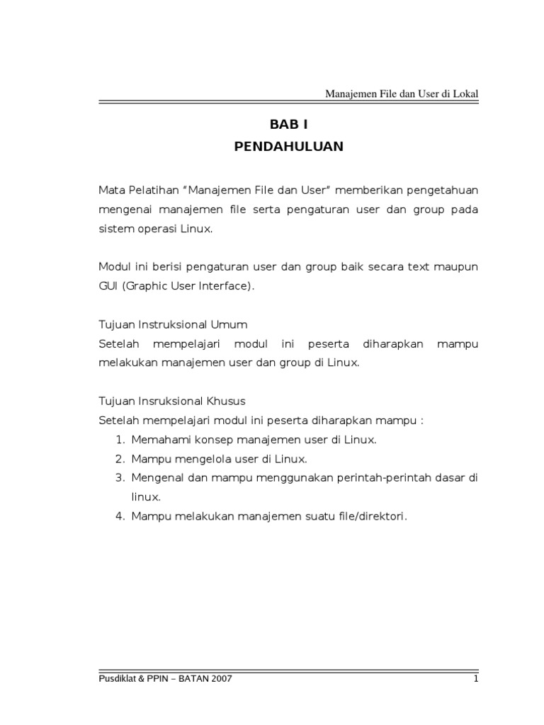 Manajemen File Dan User | PDF | Seni