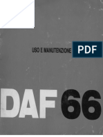 DAF 66 1972 Operator Manual