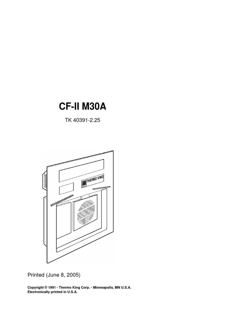 Thermo King Parts Manual CFII M30A (uPA) P PDF PDF Pipe (Fluid