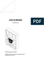 Thermo King Parts Manual CSR 40 MP3000 (50762-4-PM, Rev 0) PDF