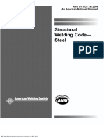 (American Welding Society) Structural Welding Code PDF
